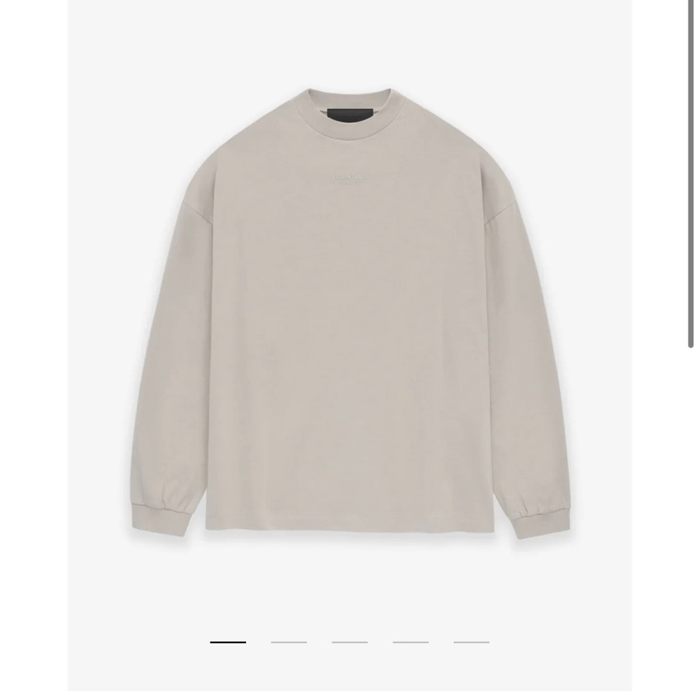 Fear of God essentials long sleeve T